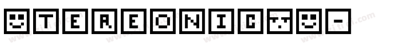 Stereonic S字体转换